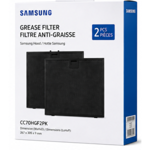 Filtres à graisse Samsung CC70HGF2PK (2 inclus) ouvrables kit de filtre. Samsung Accessori Référence CC70HGF2PK